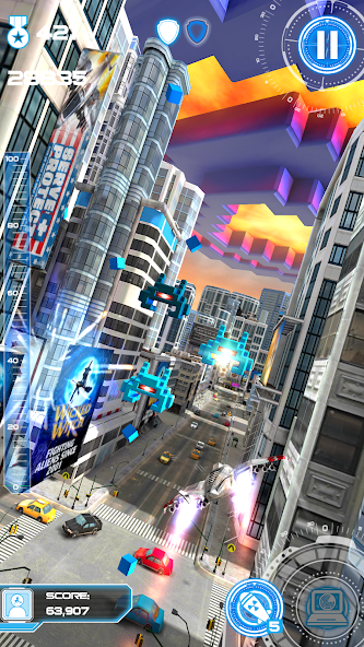 Jet Run: City Defender‏ 1.35 APK + Mod (Unlimited money) إلى عن على ذكري المظهر