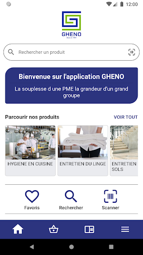 Android application Gheno screenshort