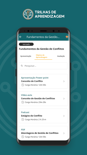 Trilhas de Aprendizagem Screen 3