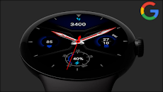 Minimal Sport Watchface WearOSのおすすめ画像1
