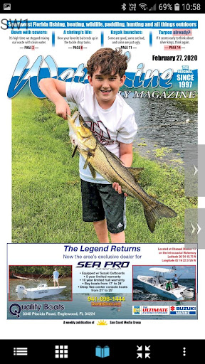 Android application Waterline Weekly Magazine screenshort