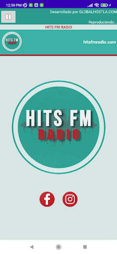 Android application HITS FM screenshort