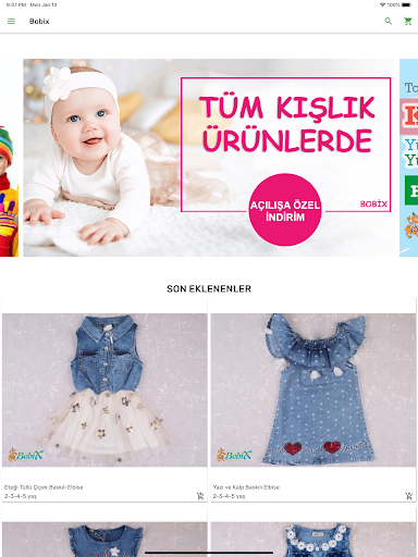 Bobix - Baby Kids Wear Screen 3