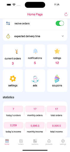 Android application koy | seller screenshort