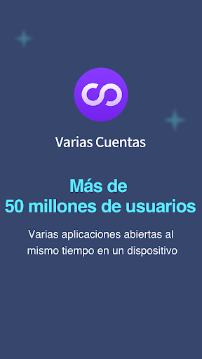 Varias Cuentas: cuentas dobles Captura de Pantalla de la Aplicación Android 5