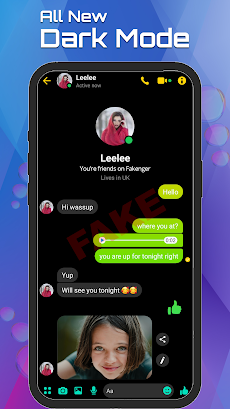 Fake chat Message Prank chatのおすすめ画像3