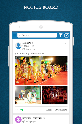 SCHOOL MANAGEMENT APP Screen 2