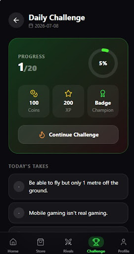 App screenshot