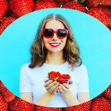 Strawberry Frames For Photos icon