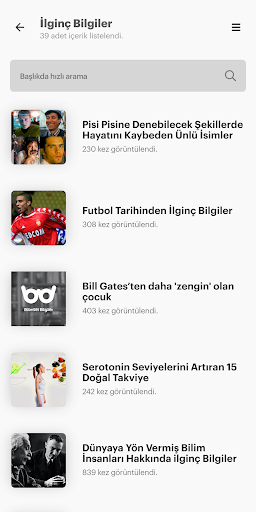 Bilimsel Bilgiler Screen 3