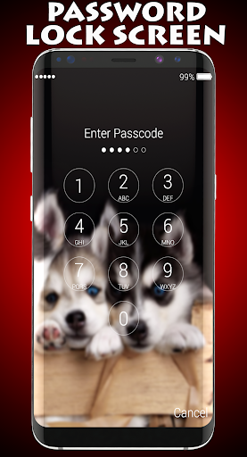 Husky Lock Screen & Wallpapers Screen 2