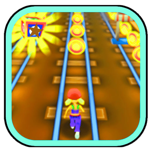 Superboy Runner On The Subway logo