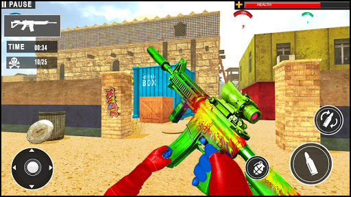 FPS Poly Shooting Strike Games screenshots 1