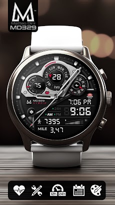 MD329 Hybrid Watch Faceのおすすめ画像1