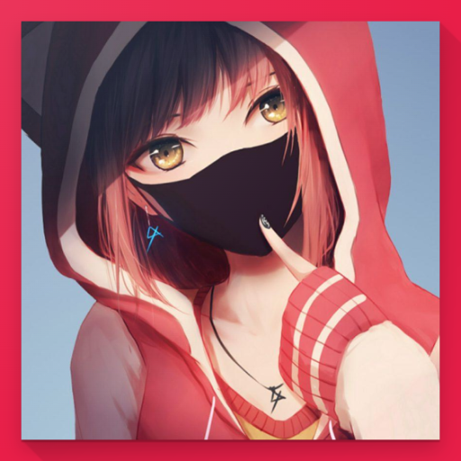 Sad anime wallpaper logo