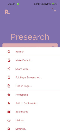 Doro Browser Screen 2