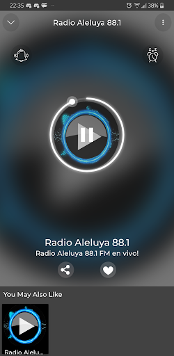 Android application US Radio Aleluya 88.1 App Onli screenshort