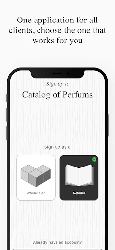 Catalog of Perfums Screen 2