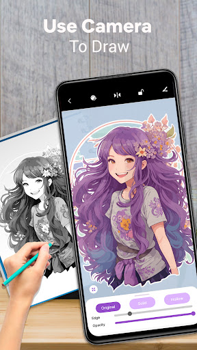 AR Draw Sketch: Paint & Trace Screenshot 1 - AppWisp.com