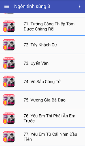 Truyện ngôn tình sủng Screenshot