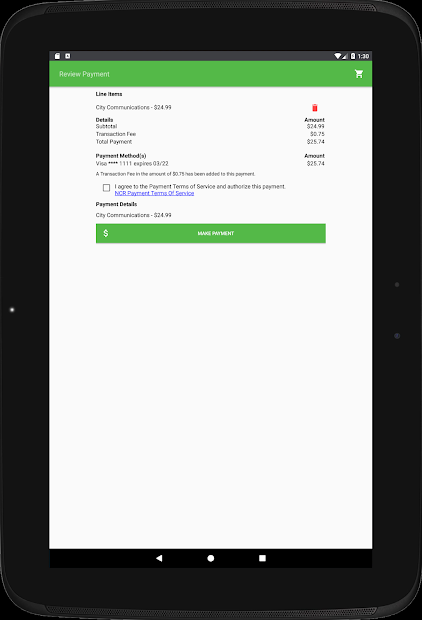 Captura de Pantalla 18 NCR Payments Business Portal For Android android