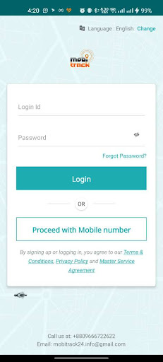 Android application Mobitrack Pro - Track, Manage screenshort