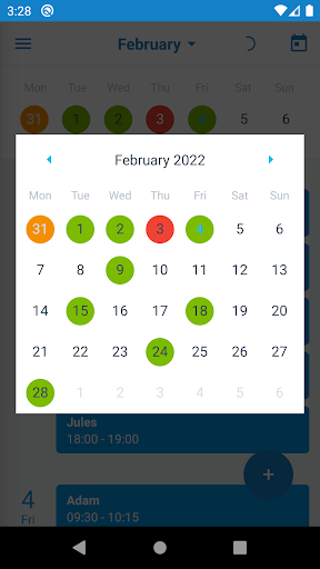 Previsy Appointment Scheduling Screen 2