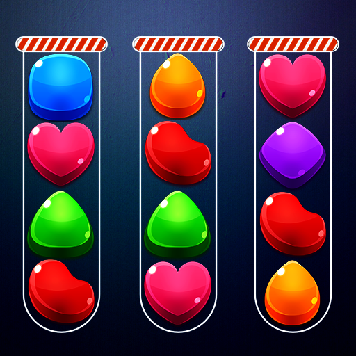 Candy Sort Jar Puzzle logo