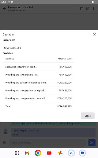 Android application Bridge Connector screenshort