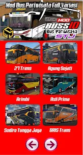 Mod Bussid Bus Pariwisata STJ