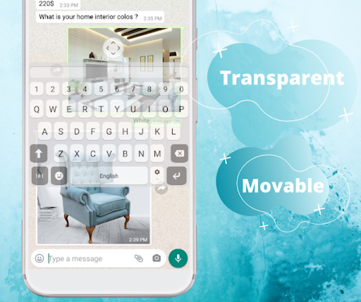 Android application Up Keyboard screenshort
