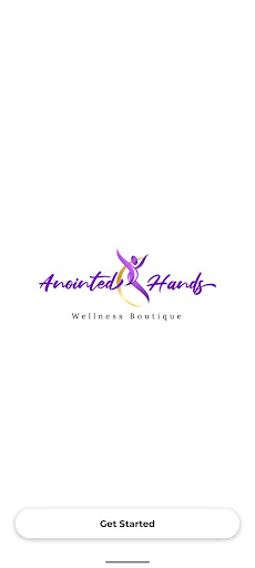 Android application Anointed Hands wellness screenshort
