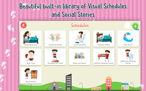 Visual Schedules and Social Stories Screenshot