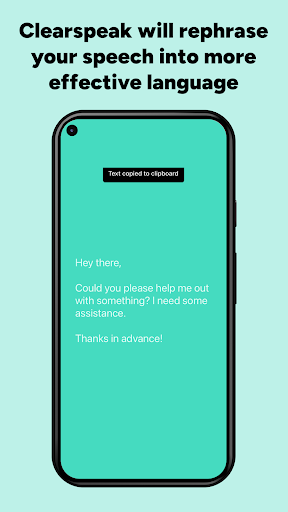 Clearspeak Screen 3