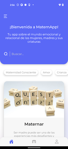 MaternApp Screen 2