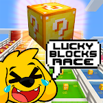 Cover Image of ดาวน์โหลด แผนที่การแข่งขัน Lucky Blocks 3.0 APK