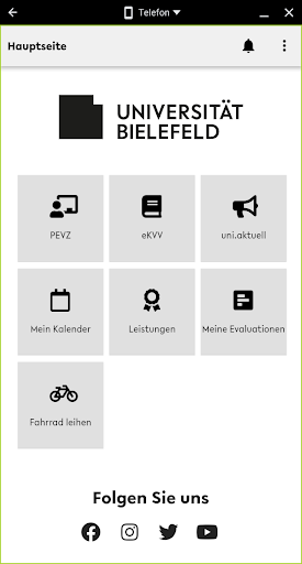 Meine Uni - Uni Bielefeld Screen 2