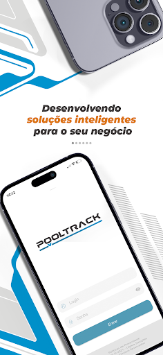 Android application Pooltrack screenshort