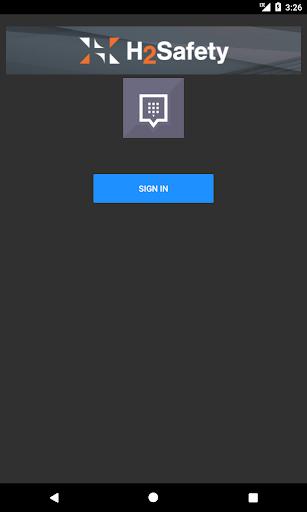 Android application H2Notify screenshort