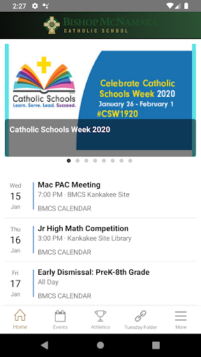 Bishop McNamara Catholic Screenshot 1 - AppWisp.com
