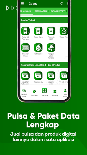 Mitra Gobuy: Pulsa&Kuota Murah Screen 2
