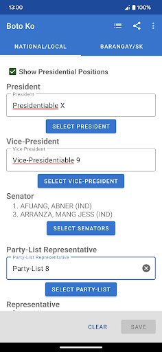 Android application Boto Ko screenshort