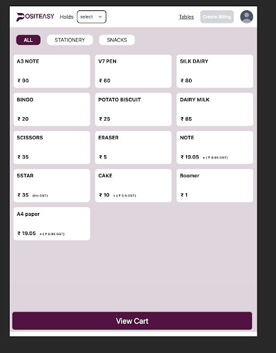 PosItEasy Staff Screen 3