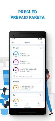 Android application Moj Globaltel screenshort