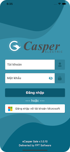 Android application eCasper Sale screenshort