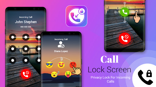 Android application Incoming Call Lock Screen screenshort