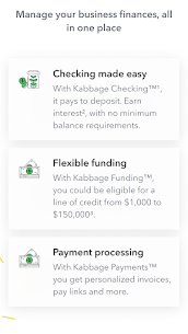 Kabbage  Checking, Funding, Payments Apk Download 3