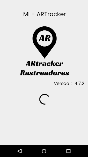 Android application ARtracker Rastreadores screenshort