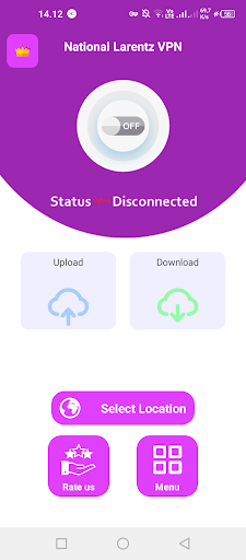 National Larentz VPN 4G 5G Screen 2