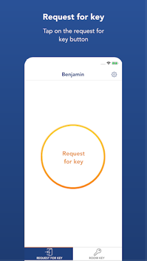 NUS Mobile Key (UTown & Halls) Screen 2